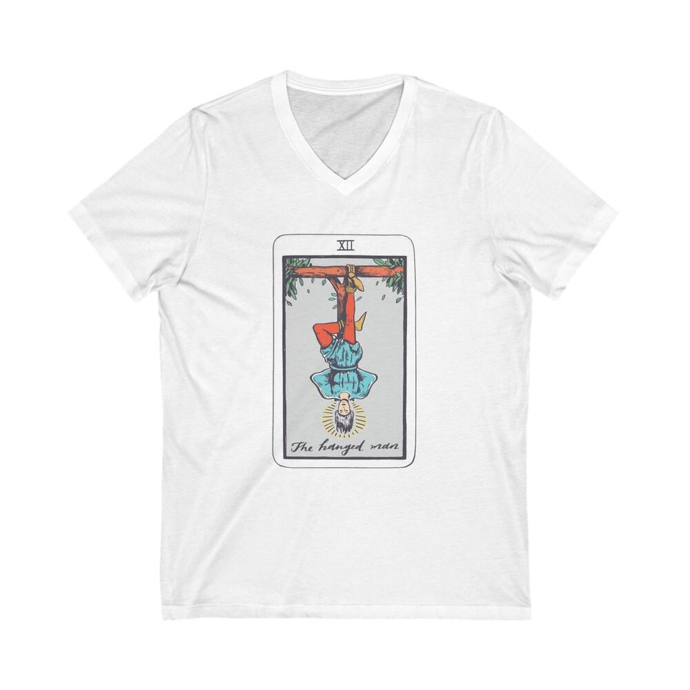 12 The Hanged Man |Major Arcana|Jersey Short Sleeve V-Neck Tee S/M/L/XL/XXL